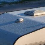 Caravan With Hail Damage on Roof