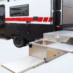 Caravan With Outdoor caravan kitchen