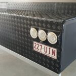 Caravan Storage Box Ready for Installation